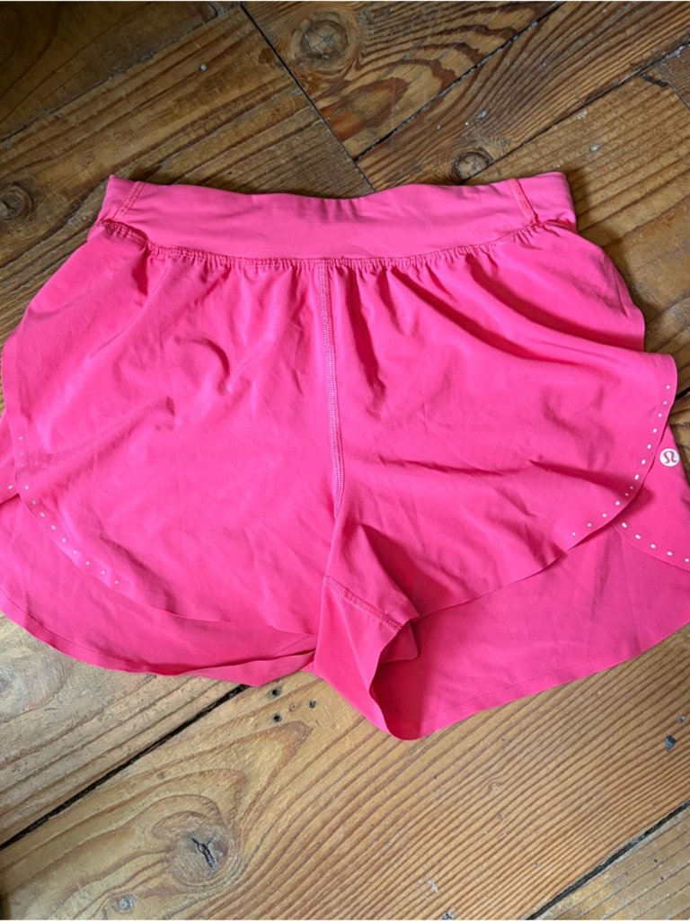 Lululemon Athletica Hot Pink Performance Crop Top